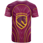 Brisbane Broncos Mascot T Shirt Australian Rugby Culture - Powerful Horse Athlete