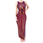 Brisbane Broncos Mascot Tank Maxi Dress Australian Rugby Culture - Powerful Horse Athlete