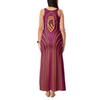 Brisbane Broncos Mascot Tank Maxi Dress Australian Rugby Culture - Powerful Horse Athlete