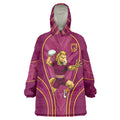 Brisbane Broncos Mascot Wearable Blanket Hoodie Australian Rugby Culture - Powerful Horse Athlete