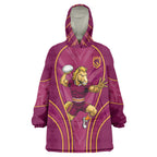 Brisbane Broncos Mascot Wearable Blanket Hoodie Australian Rugby Culture - Powerful Horse Athlete