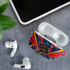 Adelaide Crows Australian Football AirPods Case Muscular Mascot Graphic - Bold Team Colors