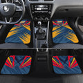 Adelaide Crows Australian Football Car Mats Muscular Mascot Graphic - Bold Team Colors