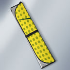 Australia Cricket Auto Sun Shade Golden Southern Cross Stars Halftone Pattern Design