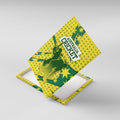 Australia Cricket Canvas Wall Art Golden Southern Cross Stars Halftone Pattern Design