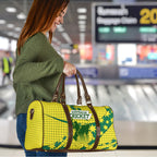 Australia Cricket Travel Bag Golden Southern Cross Stars Halftone Pattern Design