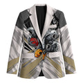 Collingwood Magpies Australian Football Blazer Powerful Muscle Mascot - Bold Team Colors