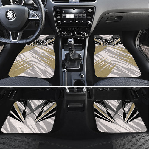 Collingwood Magpies Australian Football Car Mats Powerful Muscle Mascot - Bold Team Colors