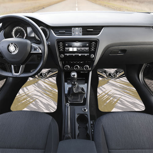 Collingwood Magpies Australian Football Car Mats Powerful Muscle Mascot - Bold Team Colors