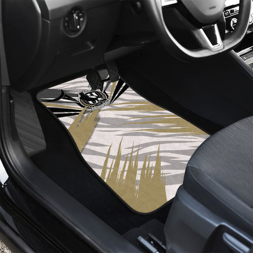 Collingwood Magpies Australian Football Car Mats Powerful Muscle Mascot - Bold Team Colors