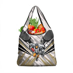 Collingwood Magpies Australian Football Grocery Bag Powerful Muscle Mascot - Bold Team Colors