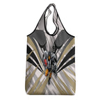 Collingwood Magpies Australian Football Grocery Bag Powerful Muscle Mascot - Bold Team Colors