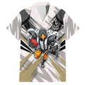 Collingwood Magpies Australian Football Hawaiian Shirt Powerful Muscle Mascot - Bold Team Colors