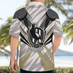 Collingwood Magpies Australian Football Hawaiian Shirt Powerful Muscle Mascot - Bold Team Colors