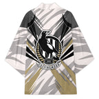 Collingwood Magpies Australian Football Kimono Powerful Muscle Mascot - Bold Team Colors
