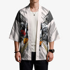 Collingwood Magpies Australian Football Kimono Powerful Muscle Mascot - Bold Team Colors