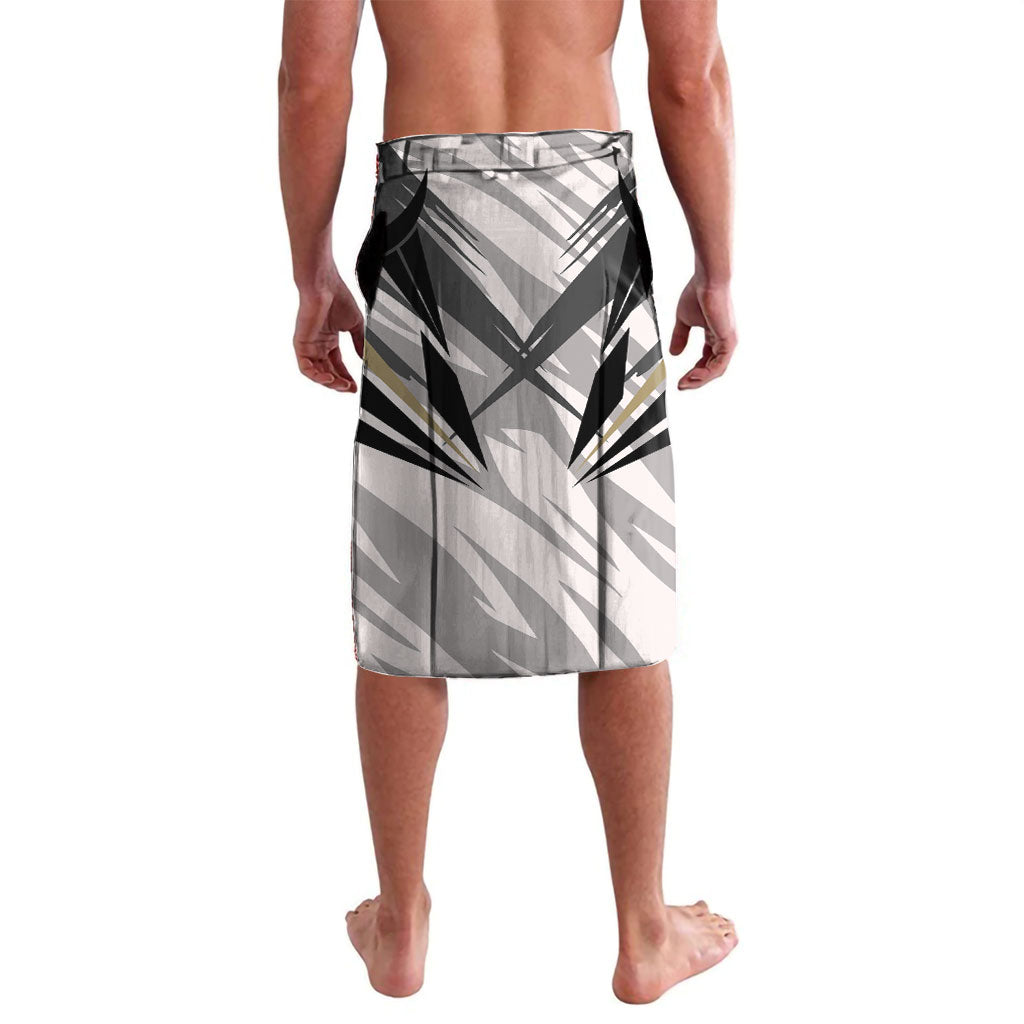 Collingwood Magpies Australian Football Lavalava Powerful Muscle Mascot - Bold Team Colors