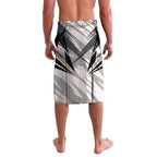 Collingwood Magpies Australian Football Lavalava Powerful Muscle Mascot - Bold Team Colors