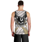 Collingwood Magpies Australian Football Men Tank Top Powerful Muscle Mascot - Bold Team Colors