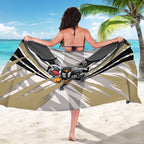 Collingwood Magpies Australian Football Sarong Powerful Muscle Mascot - Bold Team Colors
