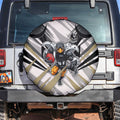Collingwood Magpies Australian Football Spare Tire Cover Powerful Muscle Mascot - Bold Team Colors