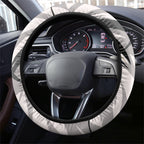 Collingwood Magpies Australian Football Steering Wheel Cover Powerful Muscle Mascot - Bold Team Colors