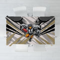 Collingwood Magpies Australian Football Tablecloth Powerful Muscle Mascot - Bold Team Colors