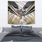 Collingwood Magpies Australian Football Tapestry Powerful Muscle Mascot - Bold Team Colors