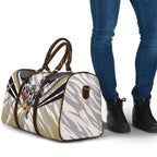 Collingwood Magpies Australian Football Travel Bag Powerful Muscle Mascot - Bold Team Colors