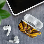 Hawthorn Hawks Australian Football AirPods Case Fierce Bird Mascot - Bold Team Colors