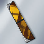Hawthorn Hawks Australian Football Auto Sun Shade Fierce Bird Mascot - Bold Team Colors