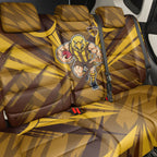 Hawthorn Hawks Australian Football Back Car Seat Cover Fierce Bird Mascot - Bold Team Colors