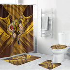 Hawthorn Hawks Australian Football Bathroom Set Fierce Bird Mascot - Bold Team Colors