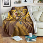 Hawthorn Hawks Australian Football Blanket Fierce Bird Mascot - Bold Team Colors