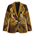 Hawthorn Hawks Australian Football Blazer Fierce Bird Mascot - Bold Team Colors