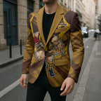 Hawthorn Hawks Australian Football Blazer Fierce Bird Mascot - Bold Team Colors