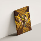 Hawthorn Hawks Australian Football Canvas Wall Art Fierce Bird Mascot - Bold Team Colors