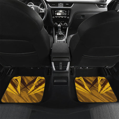 Hawthorn Hawks Australian Football Car Mats Fierce Bird Mascot - Bold Team Colors