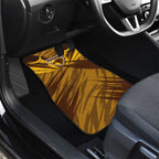 Hawthorn Hawks Australian Football Car Mats Fierce Bird Mascot - Bold Team Colors