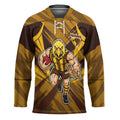 Hawthorn Hawks Australian Football Hockey Jersey Fierce Bird Mascot - Bold Team Colors