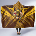 Hawthorn Hawks Australian Football Hooded Blanket Fierce Bird Mascot - Bold Team Colors