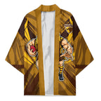 Hawthorn Hawks Australian Football Kimono Fierce Bird Mascot - Bold Team Colors