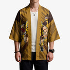 Hawthorn Hawks Australian Football Kimono Fierce Bird Mascot - Bold Team Colors