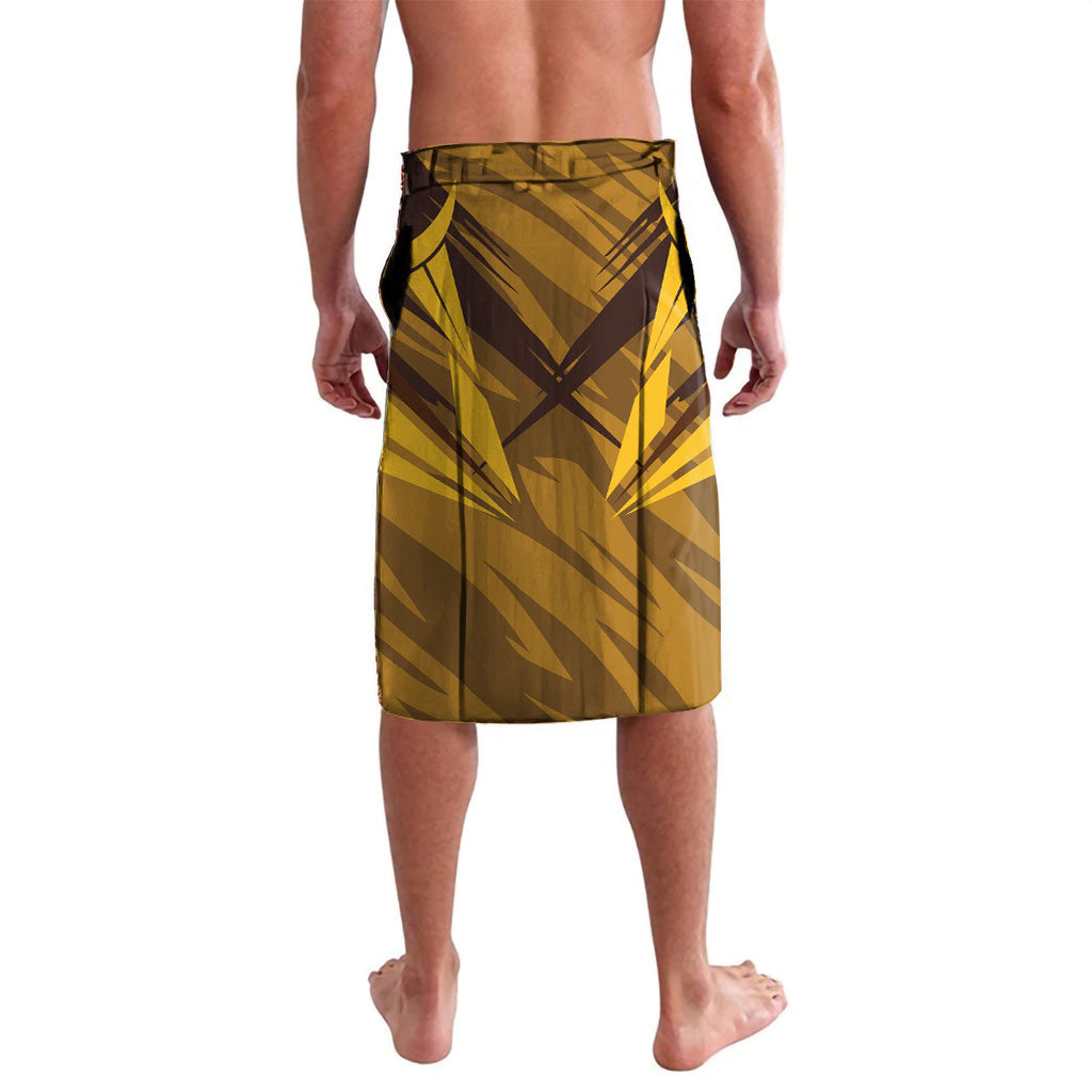 Hawthorn Hawks Australian Football Lavalava Fierce Bird Mascot - Bold Team Colors