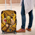 Hawthorn Hawks Australian Football Luggage Cover Fierce Bird Mascot - Bold Team Colors