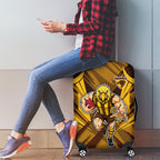 Hawthorn Hawks Australian Football Luggage Cover Fierce Bird Mascot - Bold Team Colors