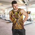 Hawthorn Hawks Australian Football Men Tank Top Fierce Bird Mascot - Bold Team Colors