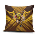 Hawthorn Hawks Australian Football Pillow Cover Fierce Bird Mascot - Bold Team Colors