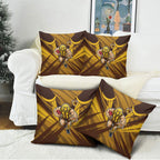 Hawthorn Hawks Australian Football Pillow Cover Fierce Bird Mascot - Bold Team Colors