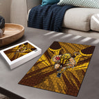 Hawthorn Hawks Australian Football Puzzle Fierce Bird Mascot - Bold Team Colors